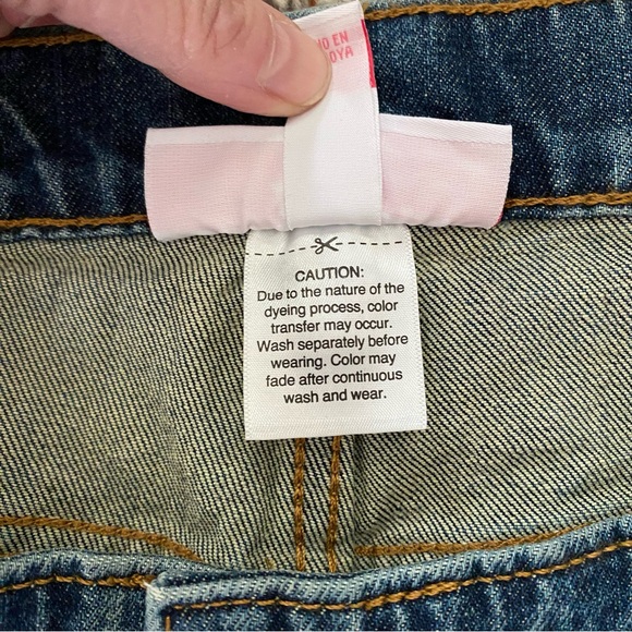 Isabel Maternity Midi Short by Ingrid & Isabel size 6/28 denim expandable sides - Picture 5 of 9